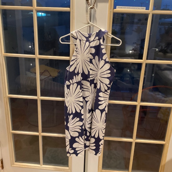 INC International Concepts Beaded Blue & White Dress PRICE DROP - Picture 5 of 8